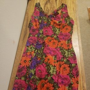 Vintage Floral Dress
